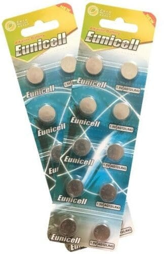 AG12 LR43 (20 pack) Batteries Alkaline 1.5V