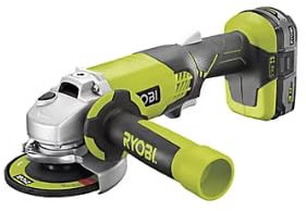 Ryobi R18AG-130S 18V ONE+ Cordless High Energy Angle Grinder Starter Kit (1 x 3.0Ah)