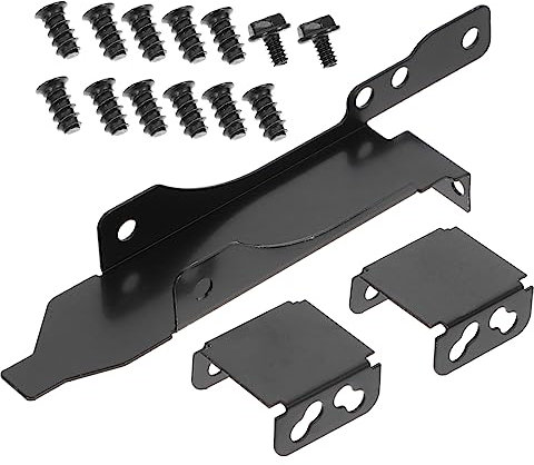 AOKWAWALIY Iron Material Durable Computer Radiator Holders Dual Fan Mount Rack PCI Slot Bracket for PC Graphics Card