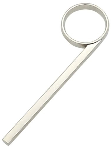 ibasenice 4pcs Trumpet Finger Ring Slide Pull Ring Replacement for Trumpet Accessories Musical Instrument Supplies for Cornet Tools