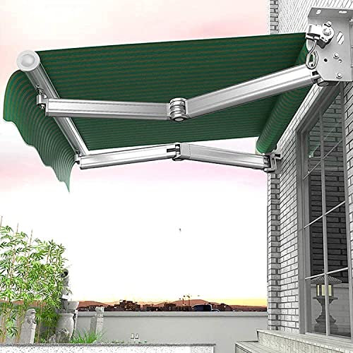 WTTTTW Tenda da Sole, Tende da Sole per Patio con manovella e Telecomando, Tenda da Sole Esterna motorizzata Riparo Parasole per Cortile Portico Balcone Giardino terrazzato,2.5x2m