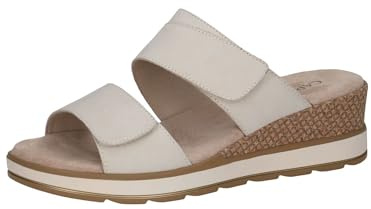 CAPRICE Pantolette Leder weiß G-Weite