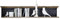 Möbel Jack Wandboard Wandregal Wandpaneel | Dekor | Artisan Eiche | Graphit | Breite 142 cm