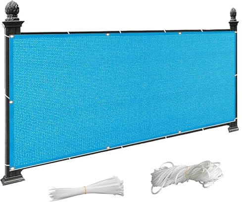 Bambus Sichtschutzzaun Rollen für Balkon und Garten Deko