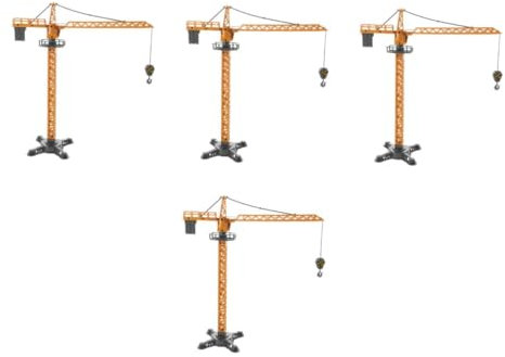 DIYEAH 5St für Turmdrehkrane kran kinderfahrzeug Fahrzeuge Konstruktionsfahrzeug Modell Kran Modell Kranwagen Baustellenspielzeug Plastik