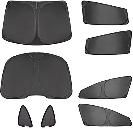 Car Car Sun Shade Front Rear Side Window Sunshade Privacy Blind UV Cover For Volvo For XC60 For XC40 For XC90 For V90 Roller Shades Sun Shade(8pcs XC60 After17)
