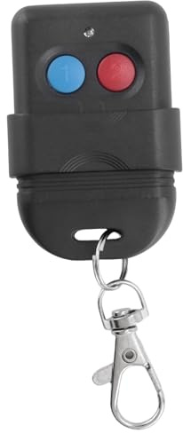 Hburirrty 8 DIP Switch 330Mhz Smart Copia Codice Fisso 2 CH Duplicatore per Cancello Garage Apriporta o di Allarme,