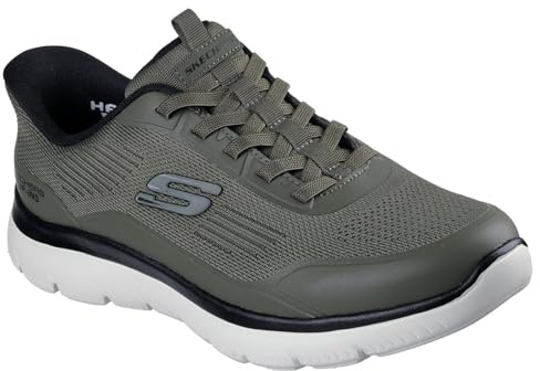 Skechers Summits Leyter Herren Sneaker Low Textil/Synthetik Schwarz