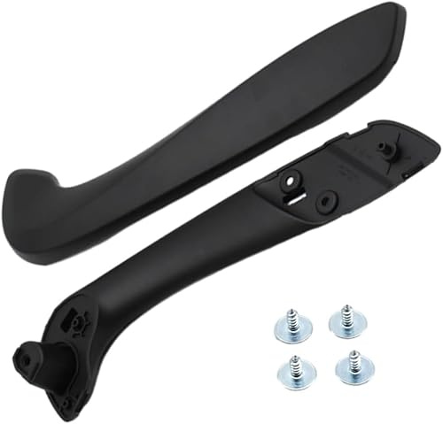 Frawacy Frawacy Poignée de porte intérieure de voiture avant gauche droite convient pour Megane 3 MK3 pour Fluence 2008-2016 Accessoires de voiture Partie 809540001R 809600007R Kit de poignée de porte