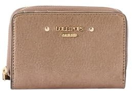 Lollipops Portefeuille Ref 66892 Taupe 12 * 8.5 * 2 cm