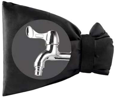 Protection de robinet isolée avec installation facile - Design isolé - Protection de robinet d'extérieur pour temps froid - Housse thermique facile à installer