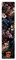 Floralia Bookmark: Bookmark, double sided, textured, rounded edges (William Kilburn)