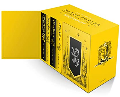Harry Potter Hufflepuff Hogwarts House Editions Hardback Box Set
