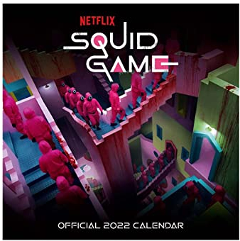 Official Squid Game 2022 Calendar - Square Format Wall Calendar