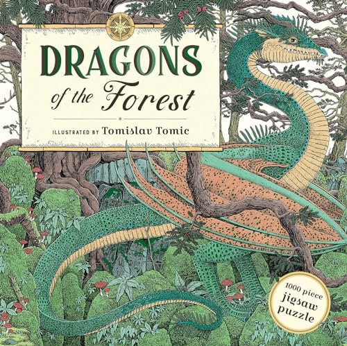 Dragons of The Forest. 1000 Piece Jigsaw Puzzle: A 1000 Piece Jigsaw Puzzle
