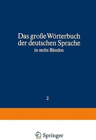 Duden Das große Wörterbuch der deutschen Sprache, Band 2: Cl-F
