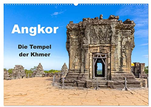 Angkor - Die Tempel der Khmer (Wandkalender 2026 DIN A2 quer), CALVENDO Monatskalender: Die wichtigsten Sehenswürdigkeiten in Angkor (CALVENDO Orte)
