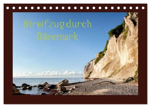 Streifzug durch Dänemark (Tischkalender 2026 DIN A5 quer), CALVENDO Monatskalender: Beeindruckende Natur, kilometerlange Sandstrände, klare Luft und ... sie im Königreich Dänemark. (CALVENDO Orte)