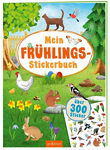 Mein Frühlings-Stickerbuch: Über 300 Sticker (Mein Stickerbuch)