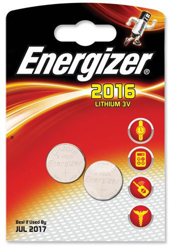 Pile Energizer Specialistiche Energizer - Litio - 2016 - 3 V - 626986 (conf.2) - codice 626986