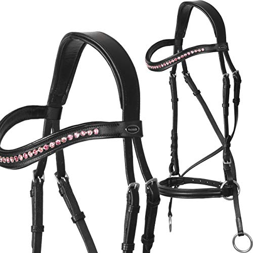 Heinick-Reitsport Trense gebisslose Zäumung ~ Rose ~ WB VB Größe Warmblut