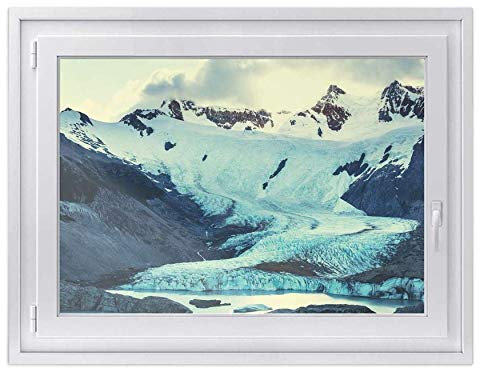 Fenster-Folie Sichtschutz I Folie für Fenster Deko - Fensterbild selbstklebend I Deko für Bad, Küche, Kinderzimmer - Farbecht, Robust - Made in Germany