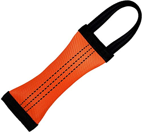 Dog24 Trainings Dummy Feuerwehrschlauch Hunde Spielzeug Beißwurst Deluxe (M (20cm))