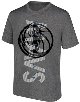 Ultra Game NBA Herren-T-Shirt, aufrechtes Logo, kurzärmelig