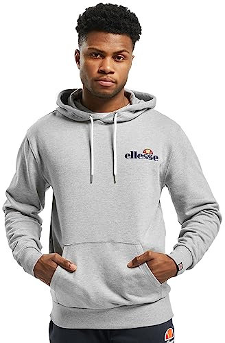 Ellesse Pull Primero Oh Hoodie, Gris (Grey Marl), M
