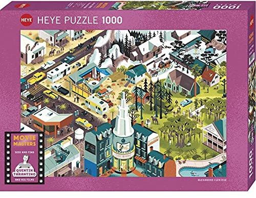 Heye Puzzle 1000 Teile – Movie Masters Tarantino Films