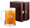 Maverton Chope à Bière Gravée - Contenance : 50 cl – Verre à Bière Personnalisé avec Anse - Souvenir pour les Amateurs de Bières – Cadeau Anniversaire Homme - Idee Cadeau Homme - binouze