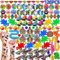 nicknack Mitgebsel Kindergeburtstag, 120Stück Give Aways Kindergeburtstag Gastgeschenke, Kleine Geschenke Pinata Füllung für Kinder Jüngere