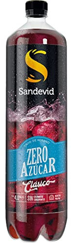 SANDEVID Zero azúcar tinto de verano sabor clásico botella 1,5 l