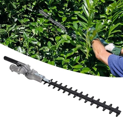 TANIASHOP Ricambio Tagliasiepi Tosasiepi Potatore per Decespugliatore Attacco Trasmissione 9 Denti Tubolare 26mm Accessori per tagliasiepi a Doppia Lama Accessori per tagliaerba