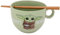 ICUP Star Wars Mandalorian The Child Always Hungry Ramen Tasse mit Essstäbchen Set