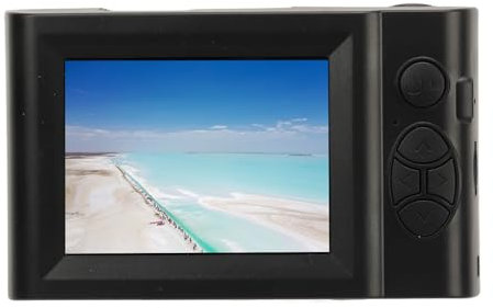 HD 1080P Digitalkamera, 20 MP Kompakte Tragbare Videokamera mit 8-fachem Zoom, Selbstauslöser, Beauty-Modus, Point-and-Shoot-Kameras mit 2,8-Zoll-Bildschirm für Vlogging, Reisen