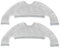 EtliN Compatible con Xiaomi Robot Aspirador X10 B102GL, Accesorios, repuestos de aspiradora, Cepillo Principal de Repuesto, Trapos de Filtro Hepa (Color : 2PCS Mop Cloth)