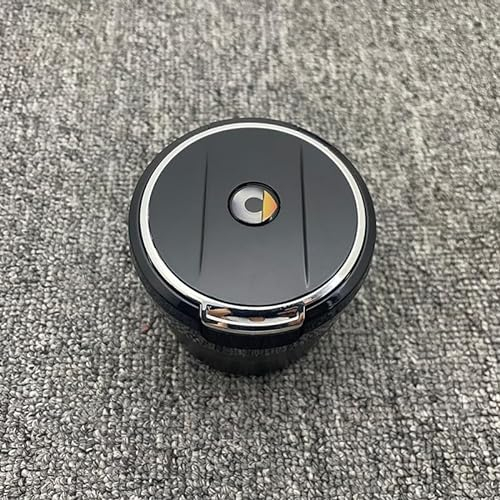 CWMFLI Auto-Aschenbecher für Smart 450 451 453 Fortwo Forfour, Tragbarer Aschenbecher mit Deckel Geruchsdicht für Reisen Zuhause Büro Outdoor Camping Einfache Reinigung Abnehmbar