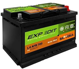 La Casa della Batteria Batteria Auto Expedit Moving Energy Tech Batteria 12v Batteria Auto 80Ah 740A Start&Stop AFB L4 TR740 DX 35.3x17.5x19 cm Senza Manutenzione Pronta all'Uso Made in Italy