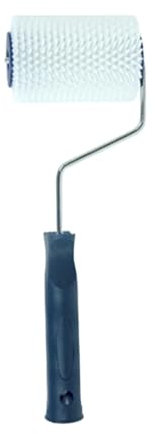 Baoblaze Estrich-Stachelwalze, Bodenmischwalze, Haushaltshandbuch, komfortabler Griff, Innenpinsel, selbstnivellierendes Zementwereug, 4 Zoll