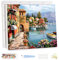 MEIYUDA Peinture par Numero Adulte avec Cadre, Paysage bord de mer Kit de Peinture à l'Huile sur Toile par Numéro, Débutants Peinture Acrylique Pigmentée, Decoration Maison Cadeau 40x30cm