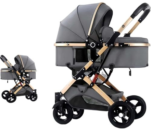 XLGNXXL KinderwagenFaltbar und leichtKann liegen oder sitzenGeeignet für Babys im Alter von 0-3 Jahren, EIN guter Helfer beim Ausgehen G,34 * 73 * 105CM
