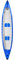 F2 Inflatable Boat Kajak - 2 Sitze Blau 2024/25