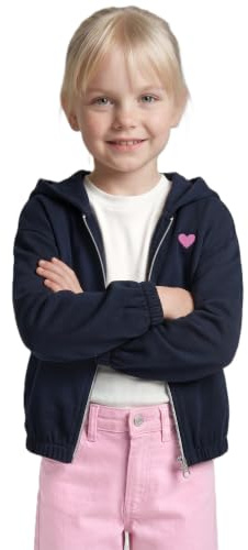 TOM TAILOR Mädchen Kinder Cropped Sweatjacke mit Stickerei