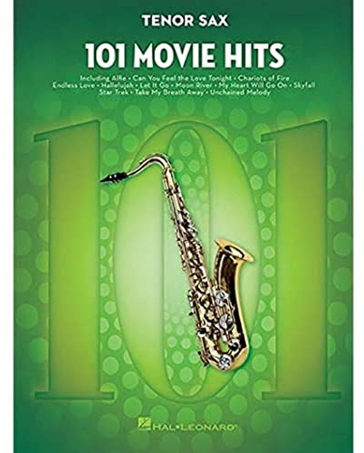 101 Movie Hits -For Tenor Saxophone-: Noten, Sammelband für Tenor-Saxophon