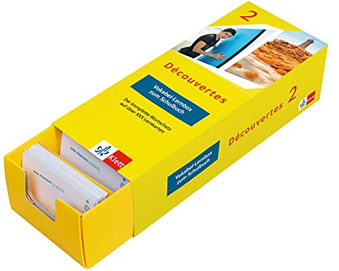 Découvertes 2 (ab 2020) - Vokabel-Lernbox zum Schulbuch: Französisch passend zum Lehrwerk üben (Découvertes. Ausgabe 1. oder 2. Fremdsprache ab 2020)