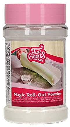 FunCakes Bäckerstärke (Magic Roll-Out Powder): Sehr feine Bäckerstärke zum Ausrollen von Fondant und Marzipan. Perfekt zum Dekorieren von Kuchen. Halal. 225 g.