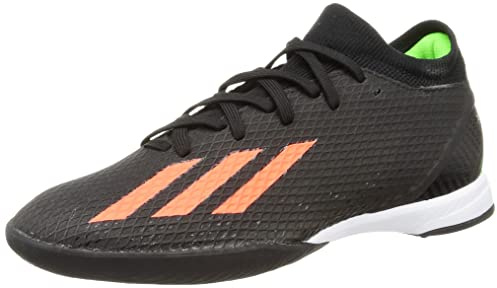 adidas Unisex X Speedportal.3 Indoor Boots, Core Black / Solar Red / Solar Green, 40 2/3 EU