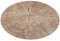 Untersetzer Holz-Optik Platz-Set 38 cm rund abwischbar Baumscheibe Fotodruck Unterseite Kork Tisch-Deko (6)