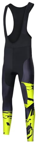 Ugly Frog Salopette Termica Lunga per Ciclismo Uomo con 20D Gel Imbottita Cuscino per Inverno RKMY01